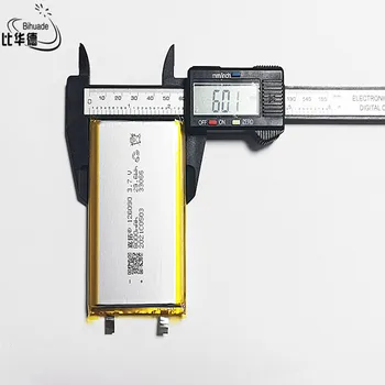 De înaltă calitate, 3,7 V Litiu-polimer 8000mAh 126090 Moale pachet baterie Pentru Banca de Putere Boxe Bluetooth Tablet DVD baterie 1