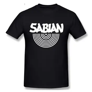 2021 Moda Sabian Tricou Nou Rece Tipărite Tricou Cu Maneci Scurte Din Bumbac Muzica Bărbați T-Shirt De Sus Teuri De Înaltă Calitate