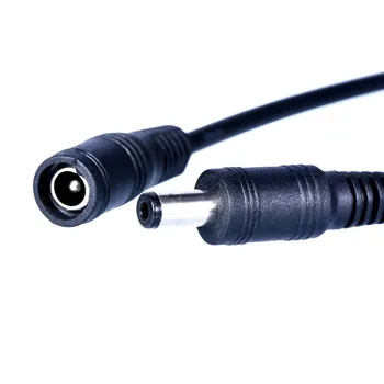 2.1 mm*5.5 mm DC Masculin Feminin Conector de Sârmă de Cupru Conduită Linia de Alimentare Adaptor Jack Plug Cablu Pentru Benzi cu LED-uri de Lumină CCTV Traseu Camer 4