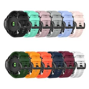 Pentru Garmin Fenix 7X Ceas Silicon Trupa 26mm Sport Ceas Inteligent Watchband Wriststrap pentru Garmin Easy Fit Eliberare Rapidă Wirstband