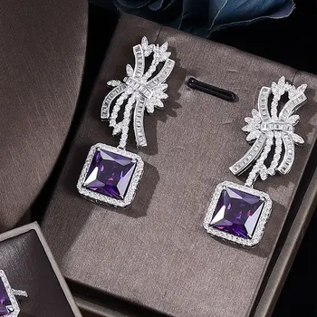 2022 vânzare Fierbinte Zirconia Set de Bijuterii de Mireasă Noua Moda Dubai set Complet de Nunta pentru Femei Accesorii de Petrecere Design