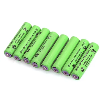 1.2 v NI-MH Baterii AAA 600mAh baterie Reîncărcabilă nimh Baterie 1.2 V Ni-Mh aaa Pentru telecomandă Electrică mașină de Jucărie RC ues