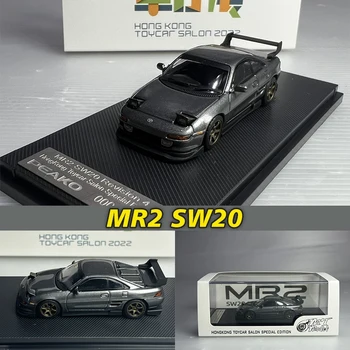 MicroTurbo 1:64 MR2 SW20 Hong Kong Limited Gri Modificat de Aur Roata Aliaj Diorama Masina Model de Colectie in Miniatura Carro În Stoc