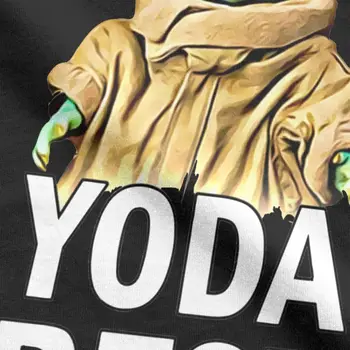 Copilul Yoda Unisex Tricouri Pentru A-I Apăra Star Wars Pescarusi Barbati Tricouri Cu Maneci Scurte Echipajul Gât T-Shirt Din Bumbac Cadou De Îmbrăcăminte 2