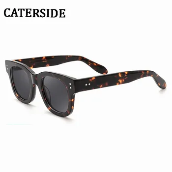 CATERSIDE 2021 Polarizat ochelari de Soare Barbati Acetat de Mare Cadru Pătrat în aer liber Conducere Ochelari de Personalitate de Brand de Ochelari de Soare UV40 1