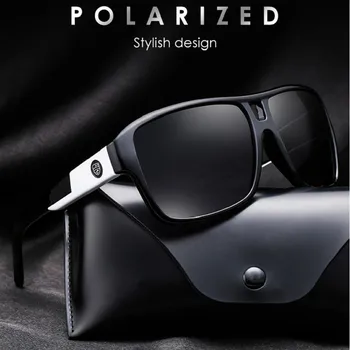 YMT0397 Bărbați Supradimensionate Polaroid ochelari de Soare Piața TR90 Polarizat ochelari de Soare de Conducere Oculos De Sol Driver Ochelari de protectie UV400 0