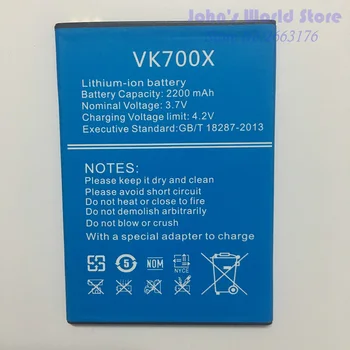Acumulatorul Original pentru Vkworld VK700X Smartphone 2200mAh Baterie Litiu-ion pentru Vkworld VK 700X baterie de Telefon Mobil