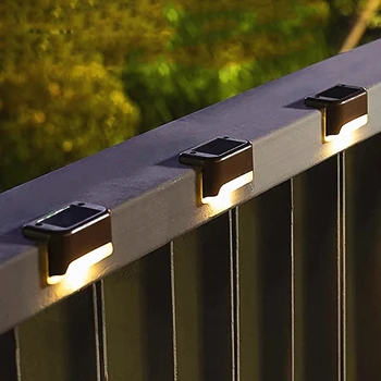 Solar LED Scara Lampă în aer liber rezistent la apa Grădină Cale de Lumină pentru Curte, Terasa Balcon Gard Lampi de gradina Solare Lumina de Noapte
