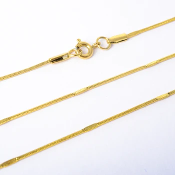 ZEADear Bijuterii 10buc 45cm Aur de Culoare din Oțel Inoxidabil Coliere Lanț de Link-ul În Vrac Femeile Omul Clasic la Modă Pentru Uzura de zi cu Zi Cadou