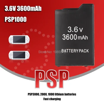 3.6 V 3600mAh PSP-1000 de Înlocuire a Bateriei pentru Sony PSP1000 PlayStation PSP110 Consola Portabila