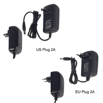 LED de Alimentare Încărcător Adaptor Transformator 1A 2A 3A 110V 220V la 12V Pentru Benzi cu LED-uri UE NE Cablu Plug