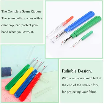 IMZAY 8 Pc-uri Colorate de Cusut Cusătură Ripper Set de Fir Remover Kit de Cusut Cusatura Fir Unpicker Instrumente de Cusut Accesorii