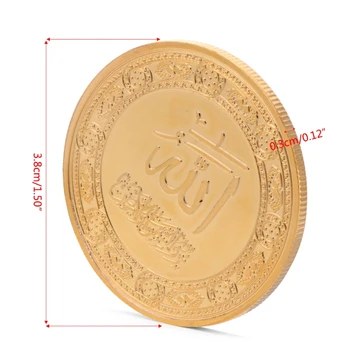 Placat Cu Aur Arabia Saudită Comemorative Provocare Colecție De Monede Semn De Suveniruri 1